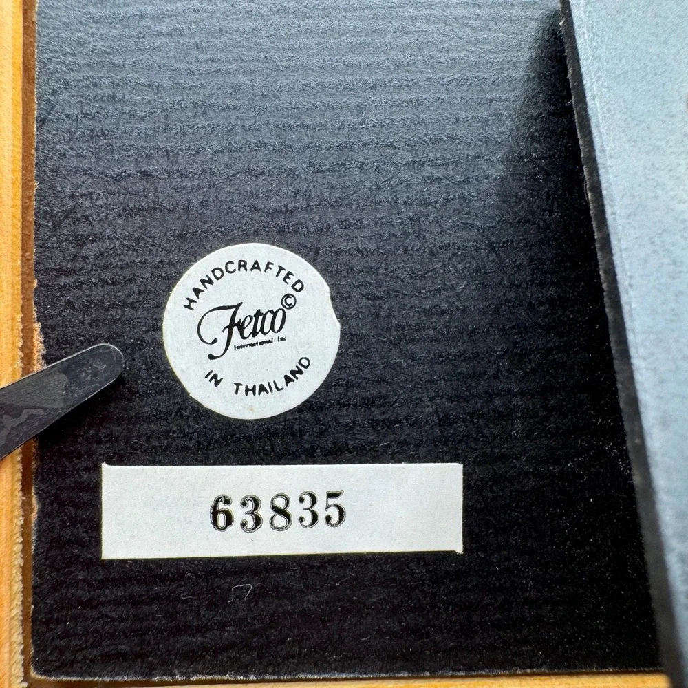 Fetco handcrafted wooden